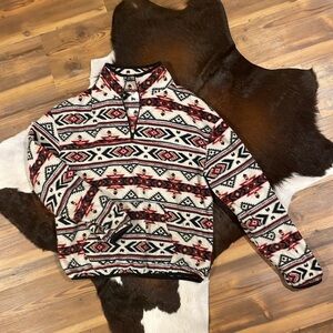 tribal quarter zip